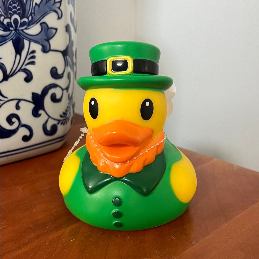 Jumbo St Patrick’s Day Leprechaun Rubber Duck